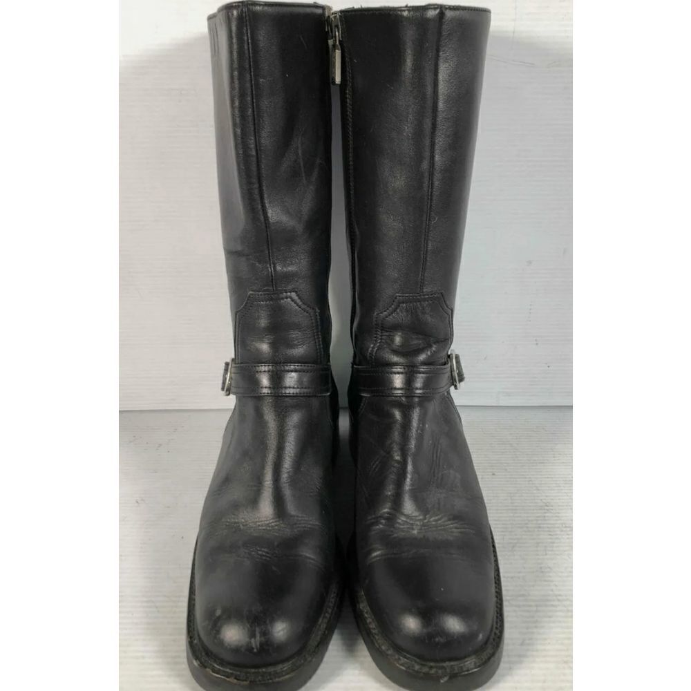 Coach leather buckle boots - Picture 2 of 13